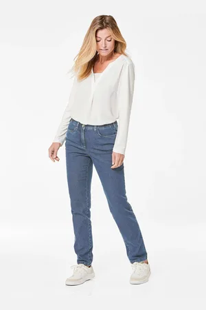 GOLDNER Klassieke jeans LOUISA - lichtblauw - Gr. 205 van