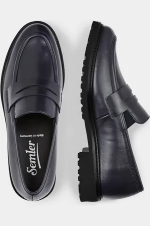 GOLDNER Schoenen van zacht leer - marine - Gr. 38 van