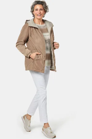 GOLDNER Jack met capuchon - taupe - Gr. 20 van