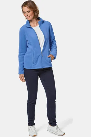 GOLDNER Behaaglijk zacht fleece jasje - - Gr. 22 van