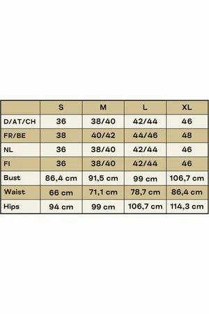 GOLDNER Rok - champagne - Gr. M van