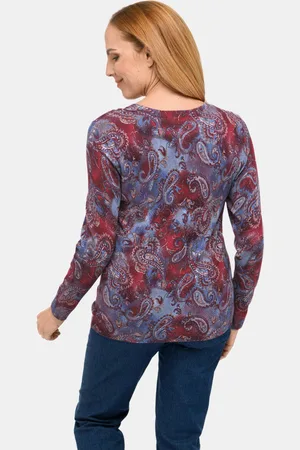 GOLDNER Sportief-vrouwelijke gedessineerde pullover - / gedess. - Gr. 20 van