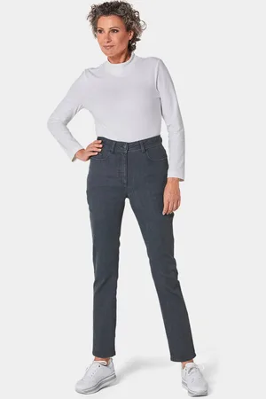 GOLDNER Corrigerende broek - antraciet - Gr. 245 van