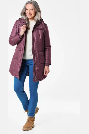 GOLDNER Sportieve anorak met warme wattering - bessen - Gr. 38 van