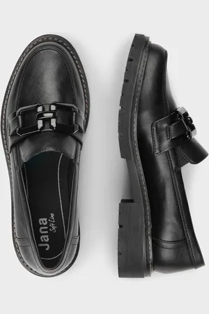 GOLDNER Schoenen met modieuze versiering - lakzwart - Gr. 36 van