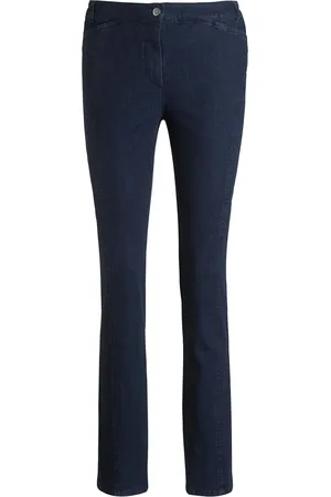GOLDNER Corrigerende jeans met figuurvriendelijke naden - marine - Gr. 265 van