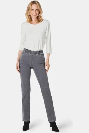 GOLDNER Jeans CARLA met elastische band - - Gr. 225 van