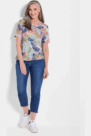 GOLDNER Shirt - / gedess. - Gr. 19 van