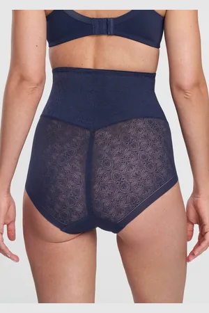 GOLDNER Corrigerende hoge tailleslip - donkerblauw - Gr. 40 van