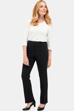 GOLDNER Jersey thermobroek CARLA met elastische tailleband - - Gr. 205 van