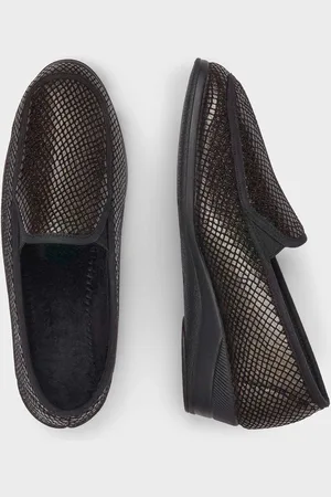 GOLDNER Pantoffels - / metallic - Gr. 36 van