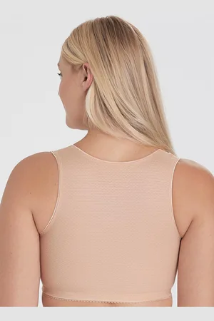 GOLDNER Comfortabele beha met sluiting voor - skin - Gr. 90 E van