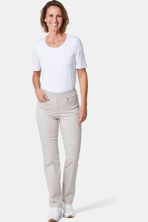 GOLDNER Jeans - stein - Gr. 195 van