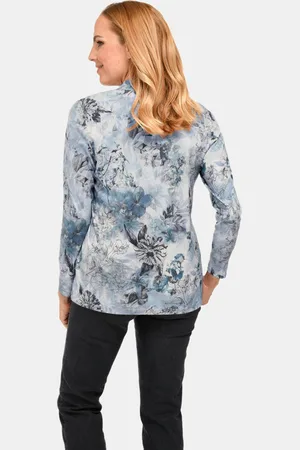 GOLDNER Flanellen shirt - / gedess. - Gr. 44 van