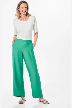 GOLDNER Broek VERA met deels elastische tailleband - - Gr. 195 van