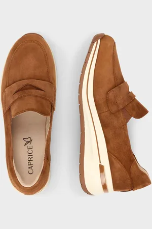 GOLDNER Schoenen van zacht leer - cognac - Gr. 36 van