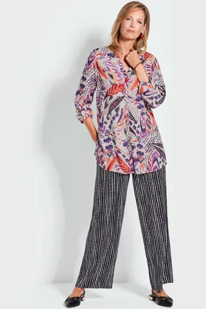GOLDNER Lange blouse - / gedess. - Gr. 19 van