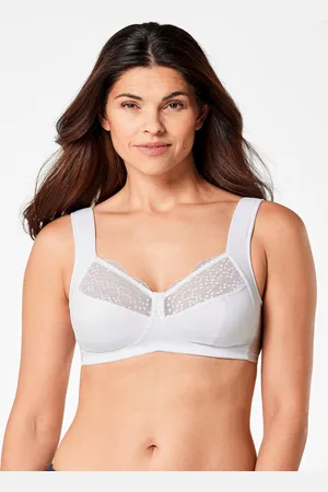 GOLDNER Beha zonder beugel, met naadgevormde cups en comfortbandjes - - Gr. 100 D van