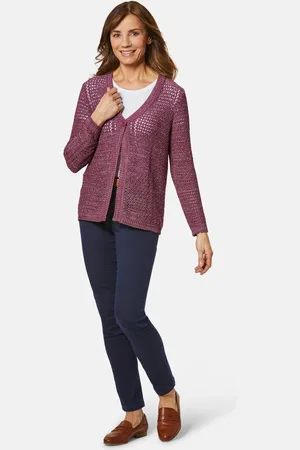 GOLDNER Cardigan - bordeaux - Gr. 22 van