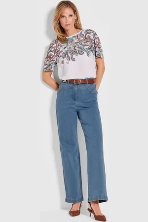 GOLDNER Jeans VERA - lichtblauw - Gr. 24 van