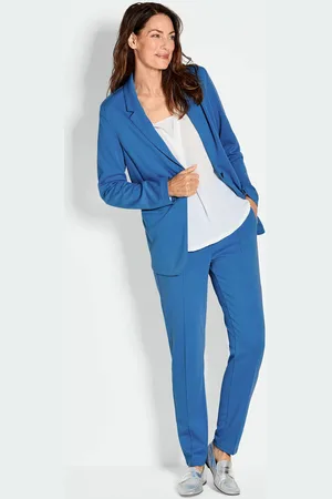 GOLDNER Lichte jersey blazer met uitstekende bewegingsvrijheid - - Gr. 19 van