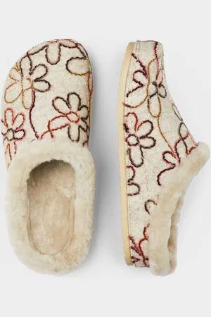 GOLDNER Pantoffels - beige - Gr. 36 van