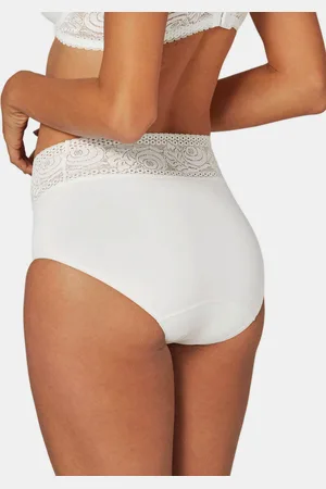 GOLDNER Mooi in model blijvende tailleslip met kanten boord - gebroken - Gr. 40/42 van