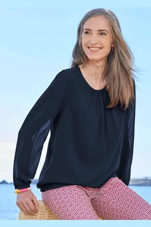 GOLDNER Blouse - marine - Gr. 19 van