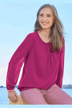 GOLDNER Blouse - bessen - Gr. 19 van