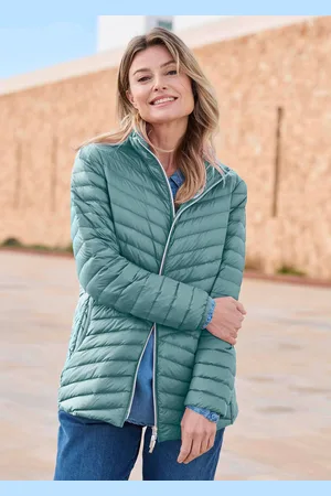 GOLDNER Steppjacke - grijsgroen - Gr. 19 van