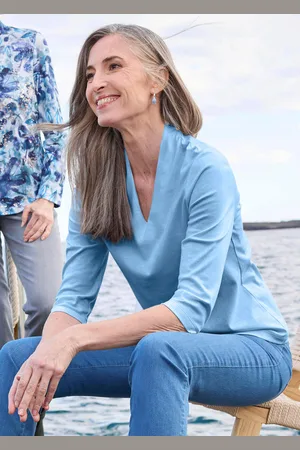 GOLDNER Shirt - lichtblauw - Gr. 19 van