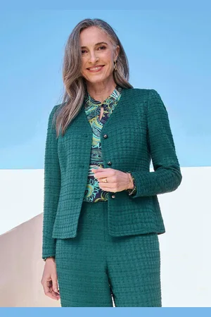 GOLDNER Blazer - smaragd - Gr. 19 van