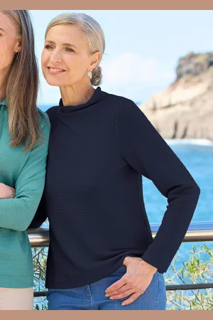 GOLDNER Sweatshirt met koordjes - marine - Gr. 19 van