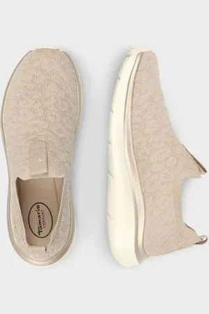 GOLDNER Sneakers met verwisselbaar voetbed - beige - Gr. 36 van