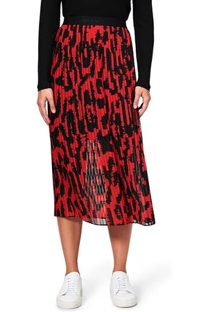 Peak Performance Pleat Print Skirt Women - Plissé rok