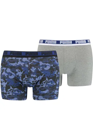 PUMA Men Camo Boxer 2p - Heren Ondergoed