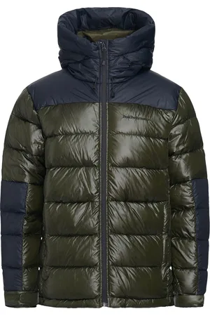 Peak Performance Frost Glacier Down Hood Men - Groene Winterjas