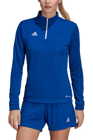 adidas Entrada 22 Training Top Women - Blauwe Training Top