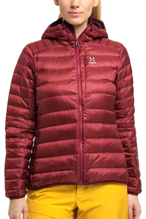 Haglöfs Roc Down Hood Women - Rode Damesjas