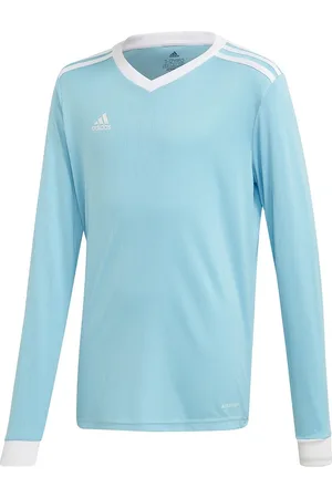 adidas Tabela 18 LS Jersey JR - Lichtblauw Sportshirt