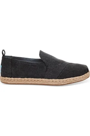 TOMS WMNS Deconstructed Alpargata - Zwarte Instapper