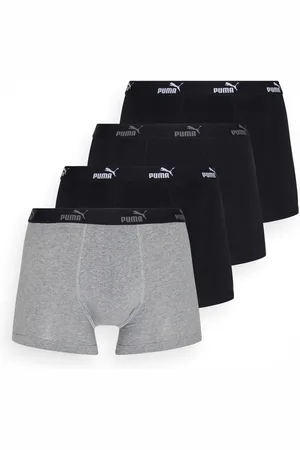 PUMA Men Solid Boxer 4-Pack - Mannen Ondergoed