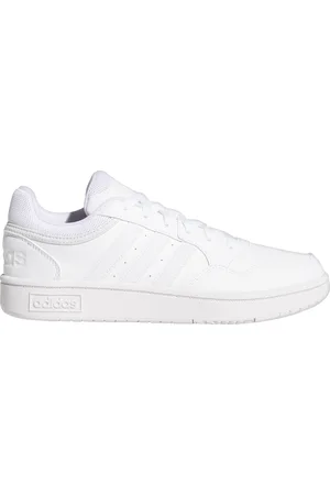 adidas Hoops 3.0 Low - Witte Schoen Dames