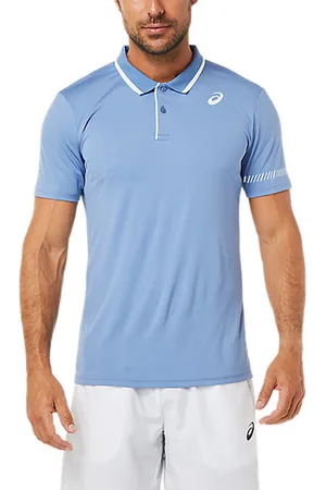 Asics Court Polo Shirt - Heren Polo Blauw