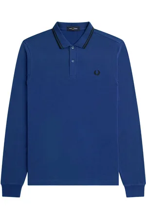 Fred Perry LS Twin Tipped Shirt - Polo met Lange Mouw