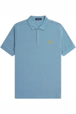 Fred Perry Plain Shirt - Blauwe Polo Heren