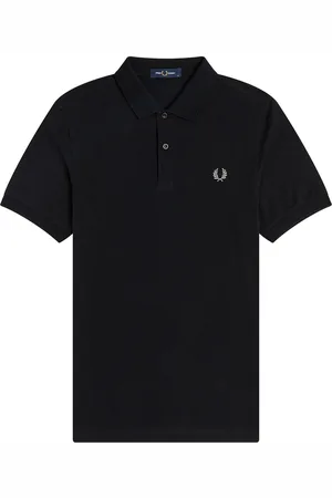 Fred Perry Plain Shirt - Zwarte Polo