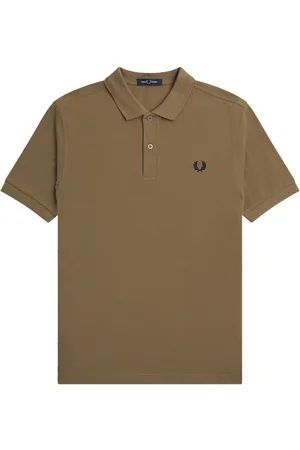 Fred Perry Plain Shirt - Bruine Polo