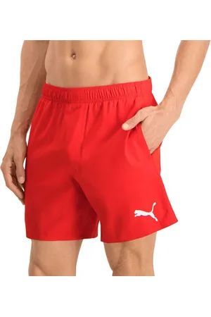 PUMA Swim Mid Shorts - Rode Zwembroek
