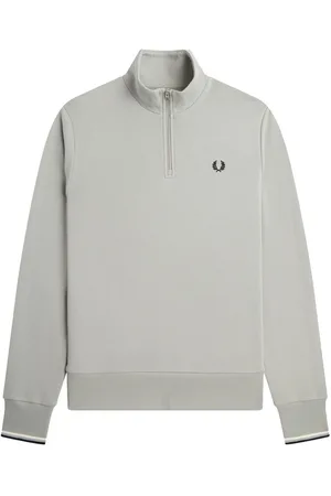 Fred Perry Half Zip Sweatshirt - Sweatshirt